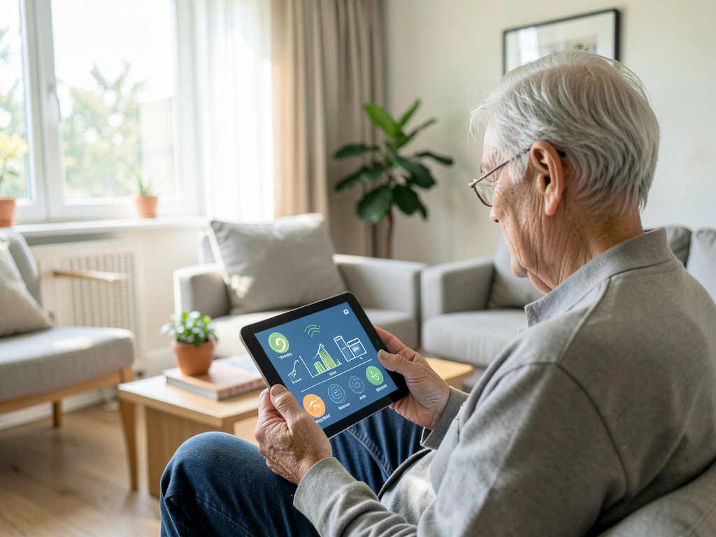 Installation solaire pour seniors
